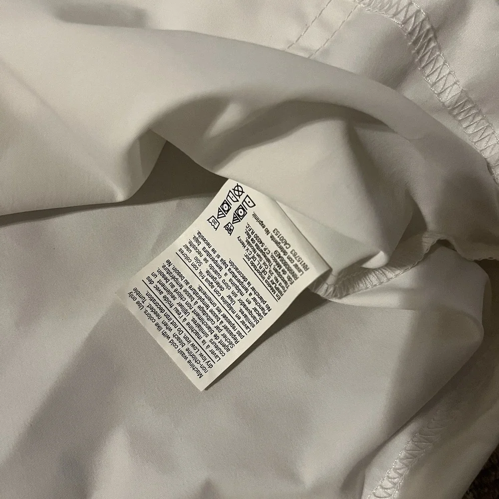 Vanguard University Men S Windbreaker Hoodie Rain Anorak‎ Coat White